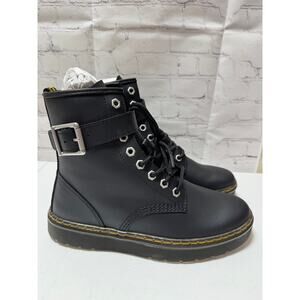 Dr. Martens Zavala Alt Hydro Combat Boots –Black Waterproof– Women’s US 9 – BNIB